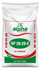 ALPHA 20.20.0 NP TABAN KOMPOZE GÜBRESİ 50 KG
