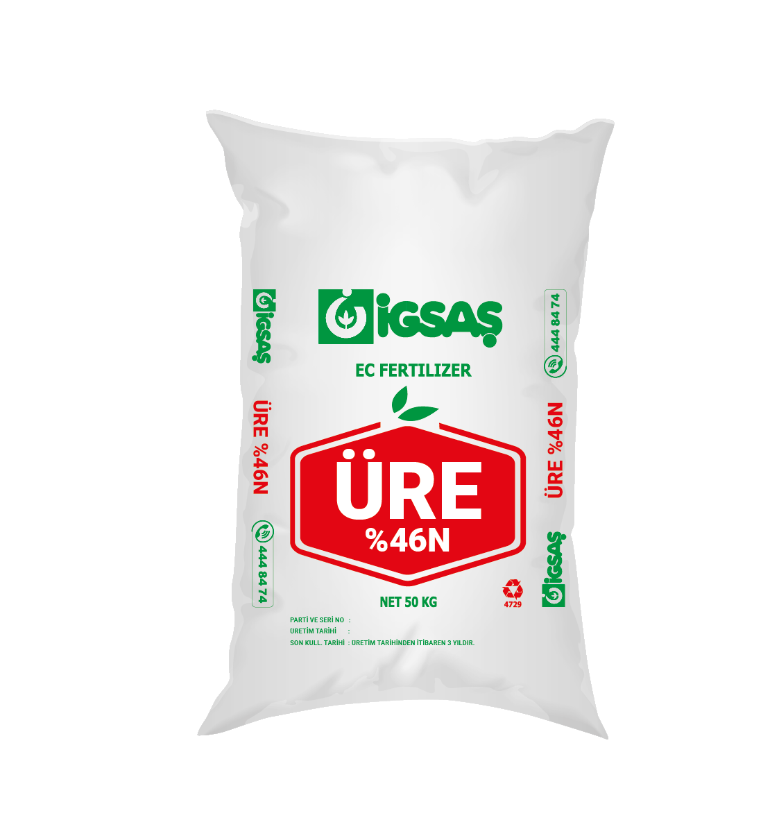 İGSAŞ ÜRE % 46 50 KG