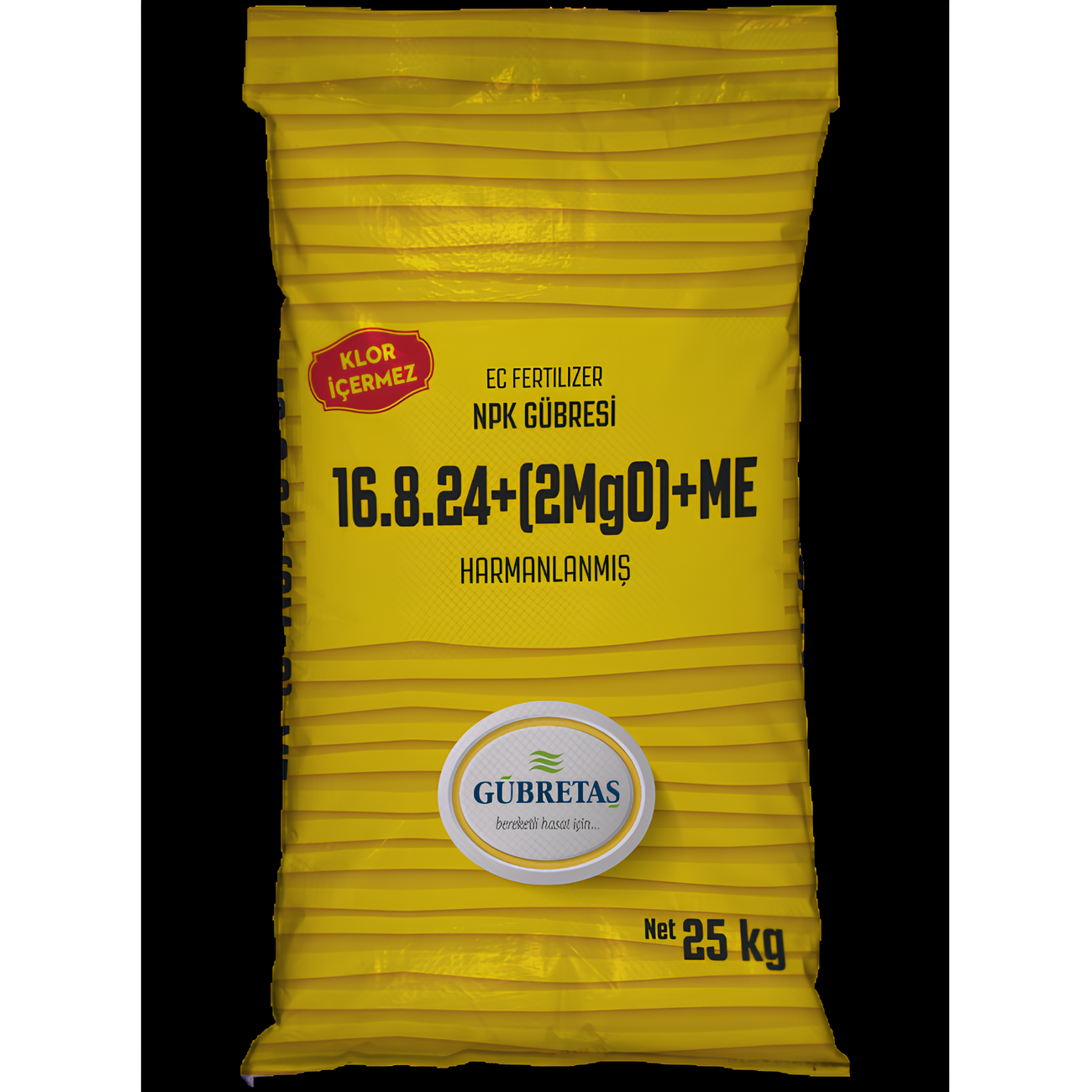 GÜBRETAŞ 16.8.24 ME TOZ GÜBRE - 25 KG